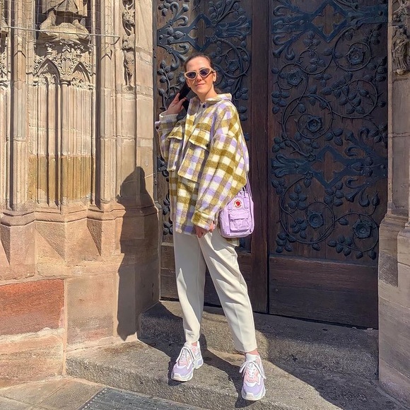 𝗡𝗪𝗧 𝗭𝗮𝗿𝗮 • Oversized Plaid Overshirt - Picture 12 of 16